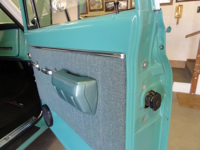 1968 Chevy Pale Green Chevrolet C/K Pickup 3500 Pick-up w/Cab, Bed & Topper