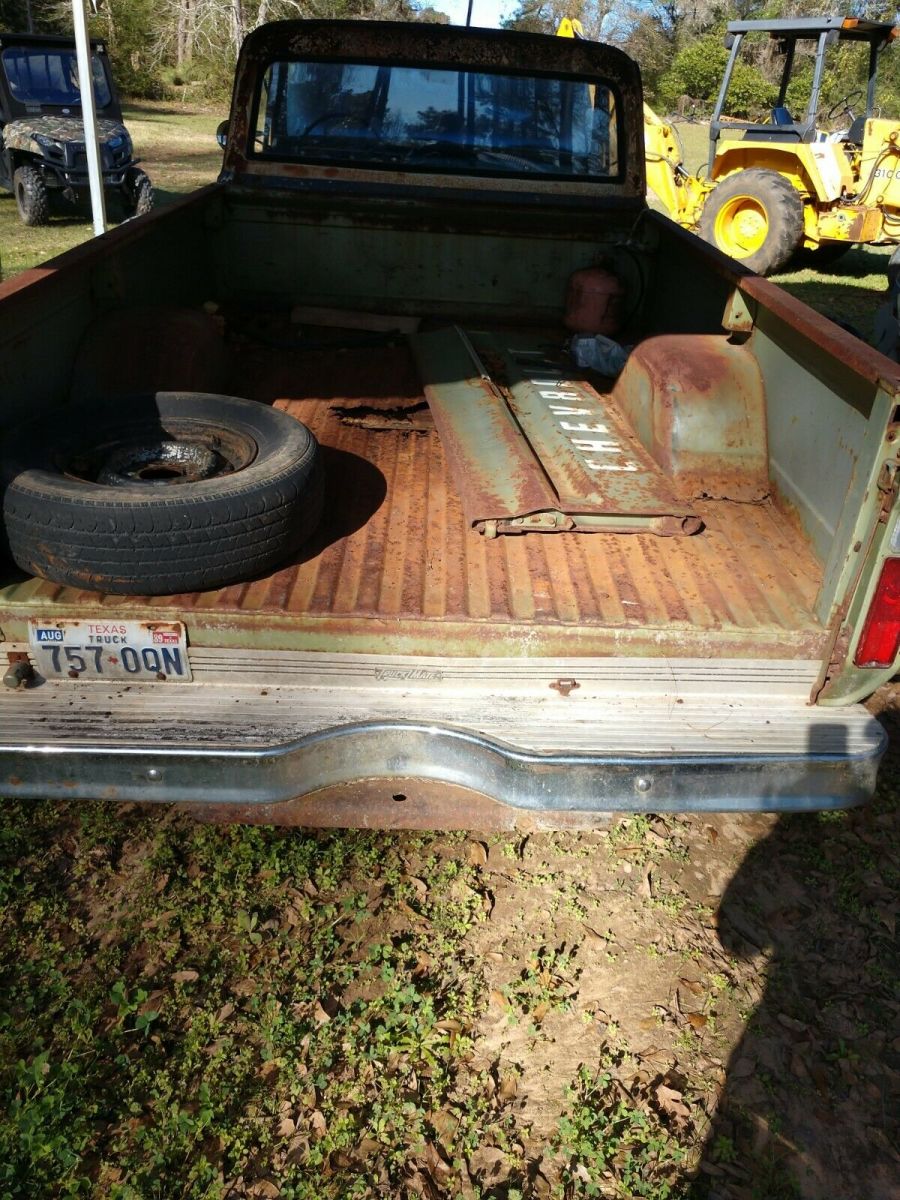 1968 Blue Chevrolet Other Pickups Standard Cab Pickup