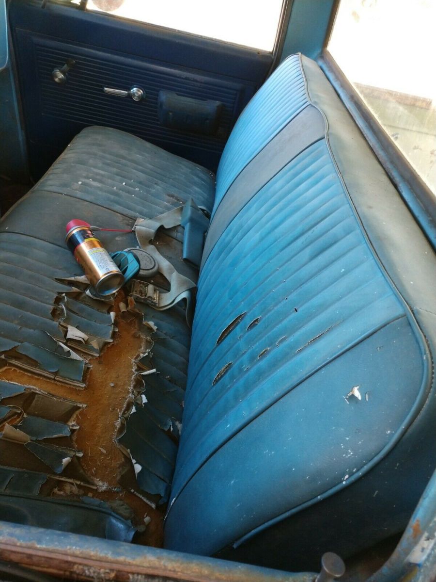 1968 Blue Chevrolet Other Pickups Standard Cab Pickup