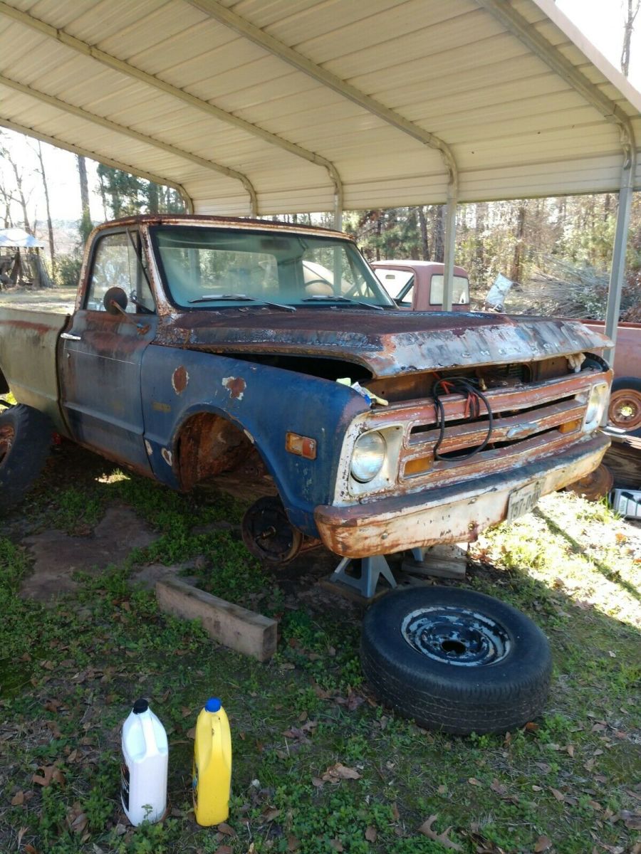 1968 Blue Chevrolet Other Pickups Standard Cab Pickup