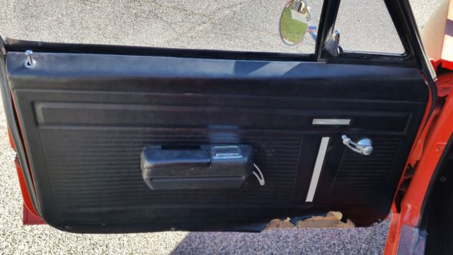 1968 Orange Chevrolet Nova