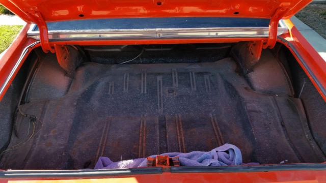 1968 Orange Chevrolet Nova