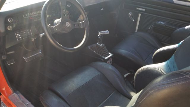 1968 Orange Chevrolet Nova