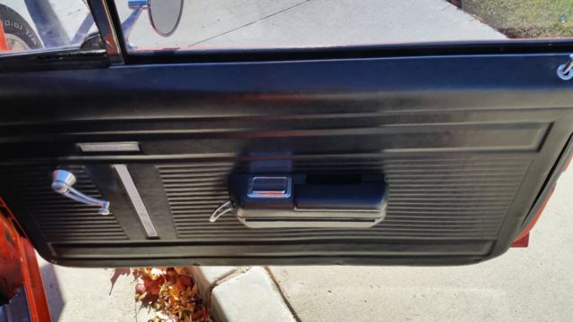 1968 Orange Chevrolet Nova