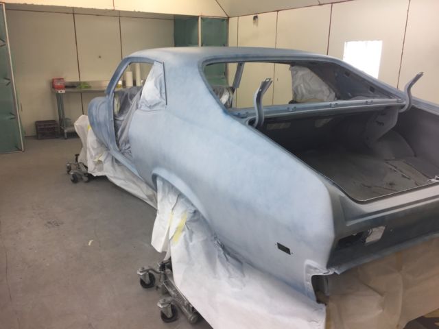 1968 Grotto Blue Chevrolet Nova Coupe