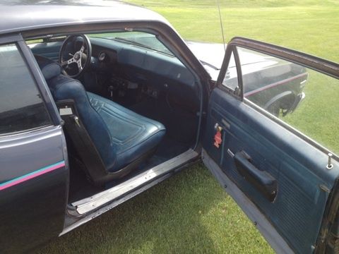 1968 Fathom Blue Chevrolet Nova Coupe