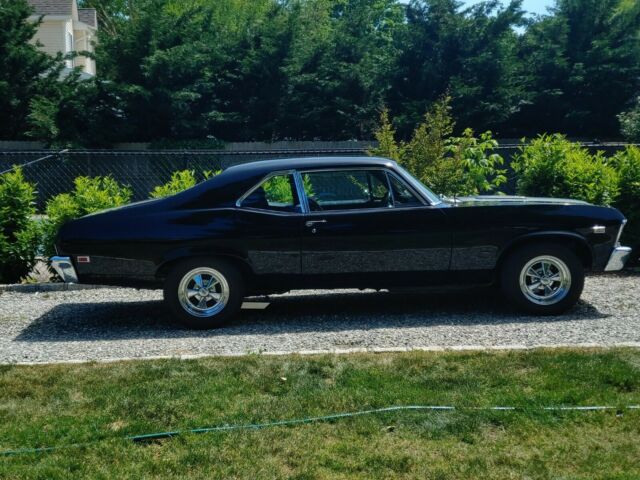1968 Black Chevrolet Nova Coupe