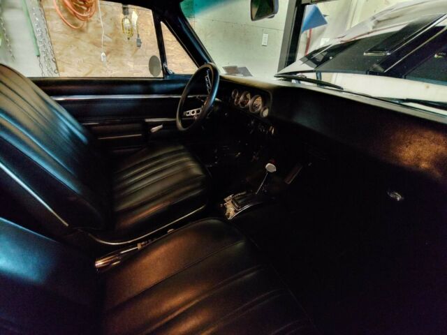 1968 Black Chevrolet Nova Coupe