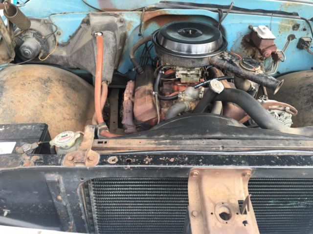 1968 Blue Chevrolet C-10 Standard Cab Pickup