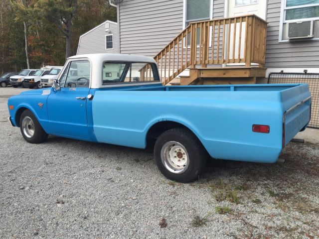 1968 Blue Chevrolet C-10 Standard Cab Pickup