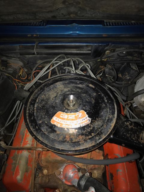 1968 Blue Chevrolet Camaro Coupe