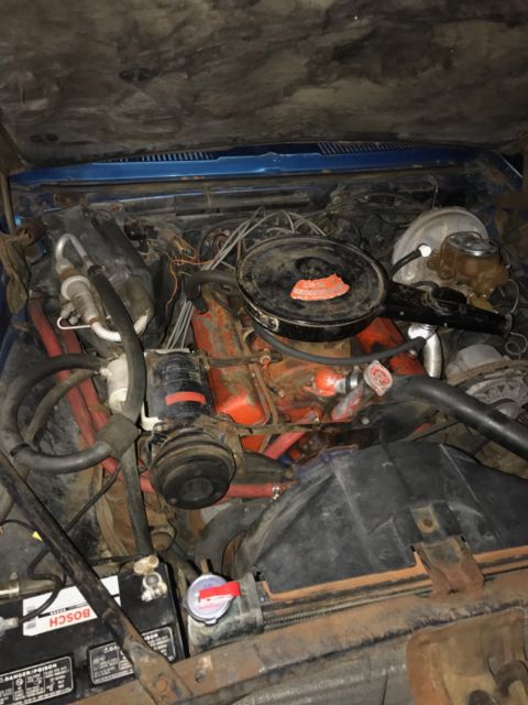 1968 Blue Chevrolet Camaro Coupe