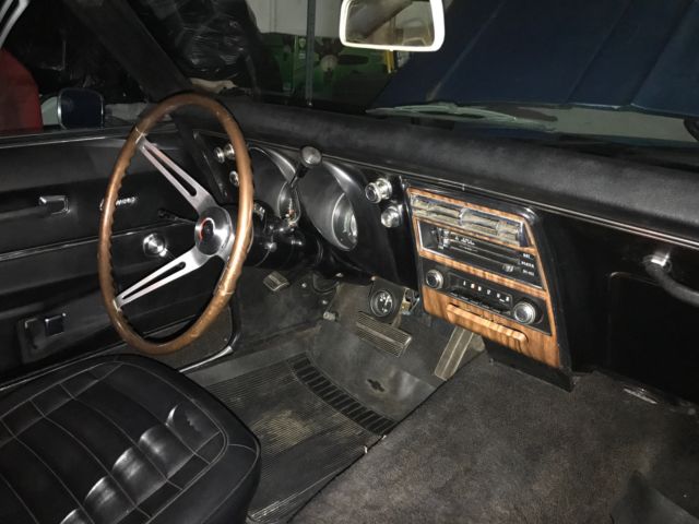 1968 Blue Chevrolet Camaro Coupe