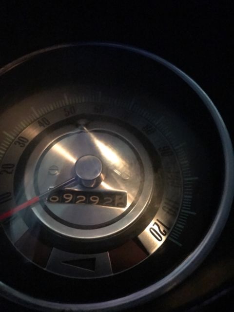 1968 Blue Chevrolet Camaro Coupe