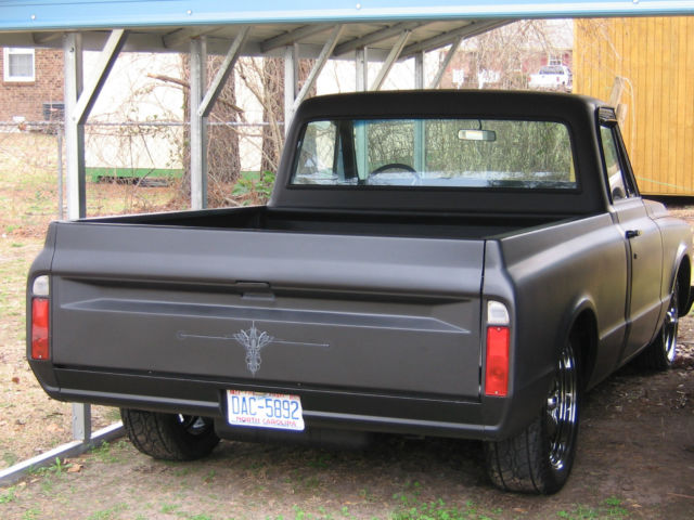 1968 hotrod satin black Chevrolet Other Pickups