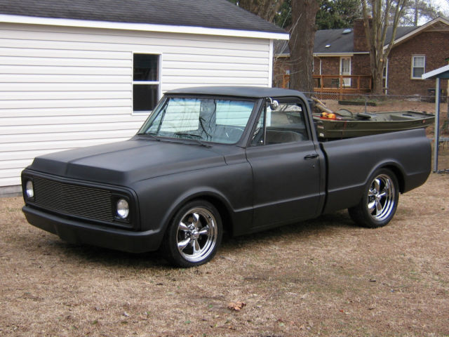 1968 hotrod satin black Chevrolet Other Pickups