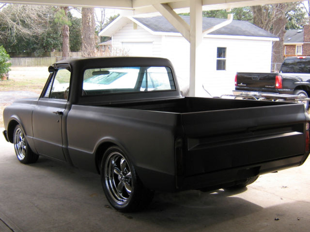 1968 hotrod satin black Chevrolet Other Pickups