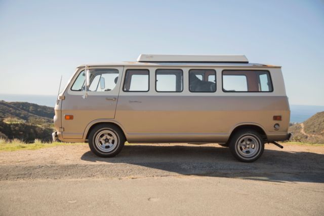 1968 Gold Chevrolet G20 Van Standard Passenger Van