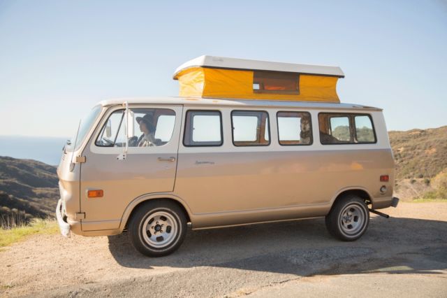 1968 Gold Chevrolet G20 Van Standard Passenger Van