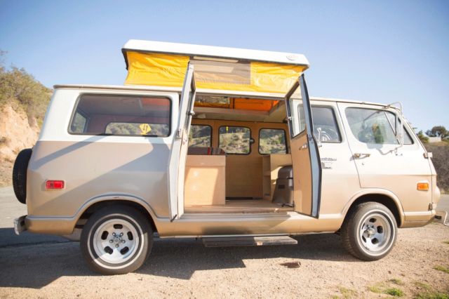 1968 Gold Chevrolet G20 Van Standard Passenger Van