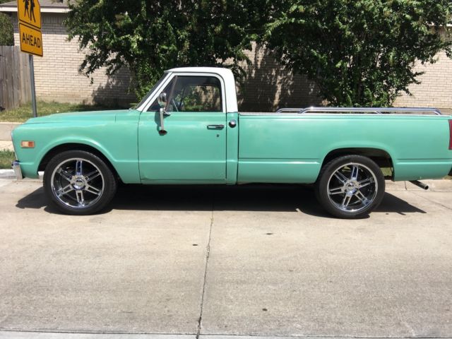 1968 Green Chevrolet C-10 Cab & Chassis