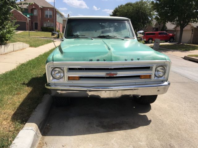 1968 Green Chevrolet C-10 Cab & Chassis