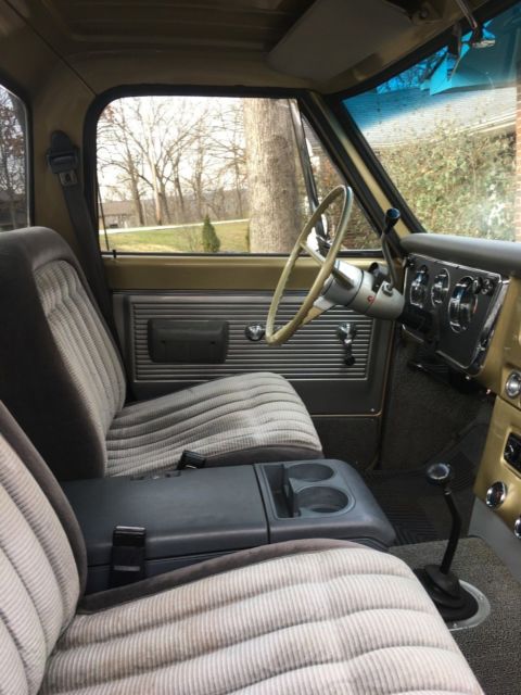 1968 Anniversary gold Original Factory color Chevrolet C-10 Long horn