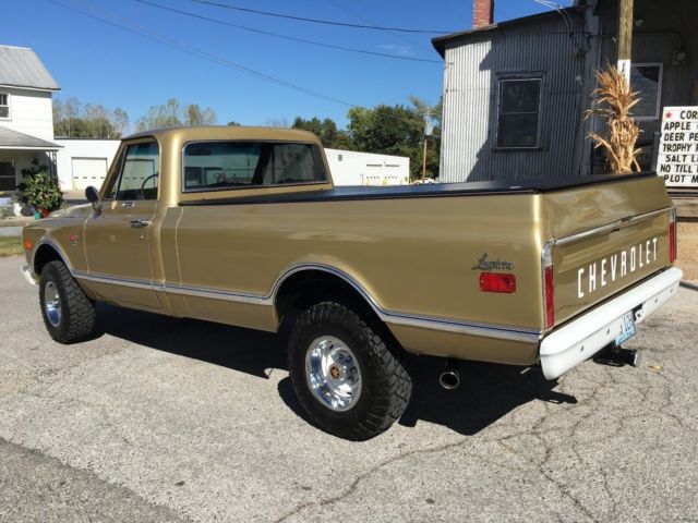 1968 Anniversary gold Original Factory color Chevrolet C-10 Long horn