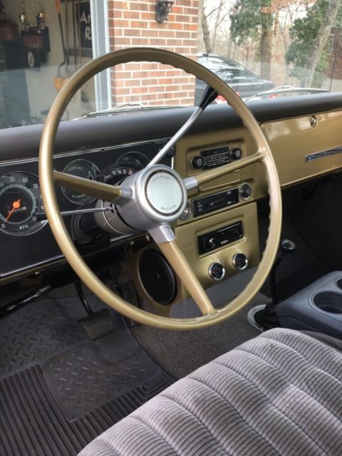 1968 Anniversary gold Original Factory color Chevrolet C-10 Long horn