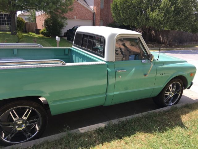 1968 Green Chevrolet C-10 Cab & Chassis