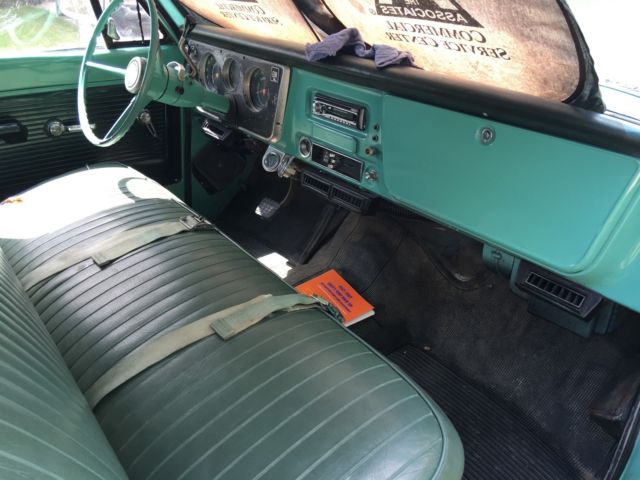 1968 Green Chevrolet C-10 Cab & Chassis