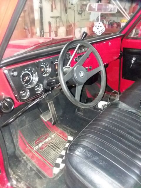 1968 Orange Chevrolet C-10 Standard Cab Pickup