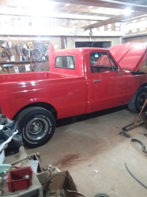 1968 Orange Chevrolet C-10 Standard Cab Pickup