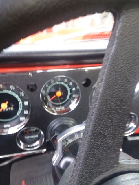 1968 Orange Chevrolet C-10 Standard Cab Pickup