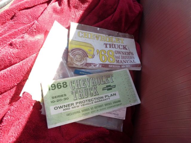 1968 White Chevrolet C-10 pickup