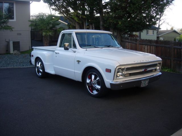 1968 White Chevrolet C-10 Standard Cab Pickup