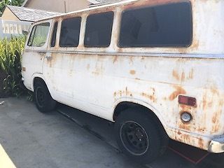 1968 Off White Chevrolet G20 Van Van