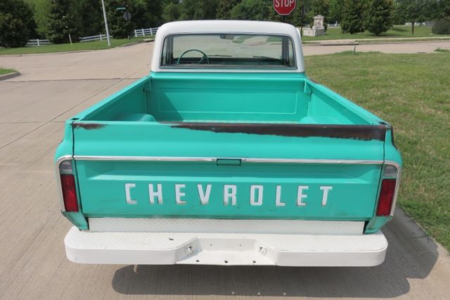 1968 Green Chevrolet C-10 Short Bed