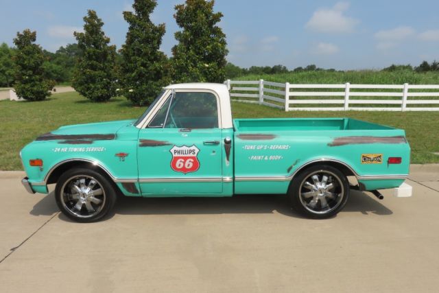 1968 Green Chevrolet C-10 Short Bed