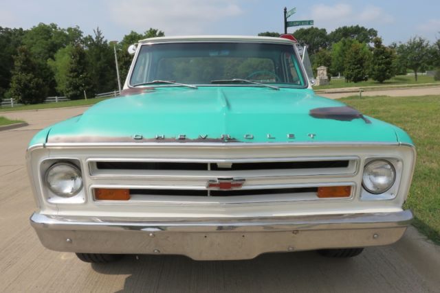 1968 Green Chevrolet C-10 Short Bed