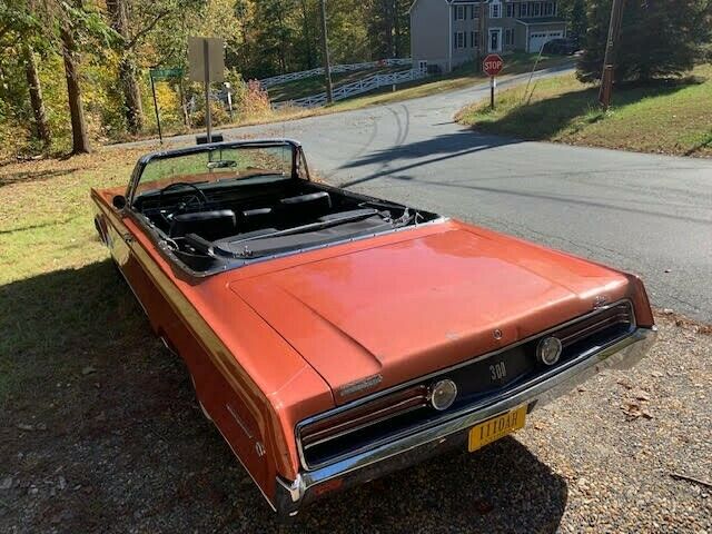1968 Turbine Bronze Metallic Chrysler 300 Series Convertible