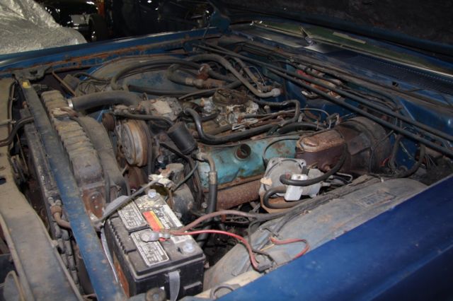 1968 Blue Chrysler 300 Series Convertible