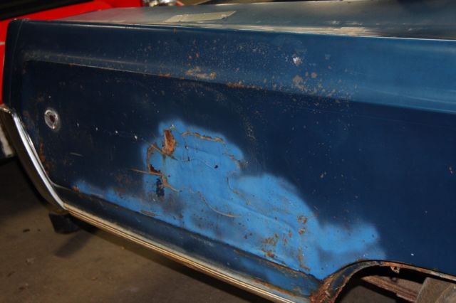 1968 Blue Chrysler 300 Series Convertible