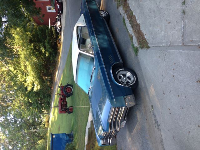 1968 Blue Chrysler 300 Series Fastback
