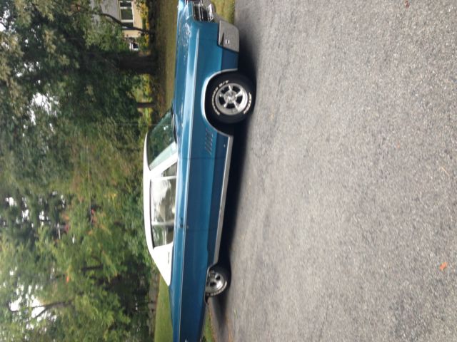 1968 Blue Chrysler 300 Series Fastback