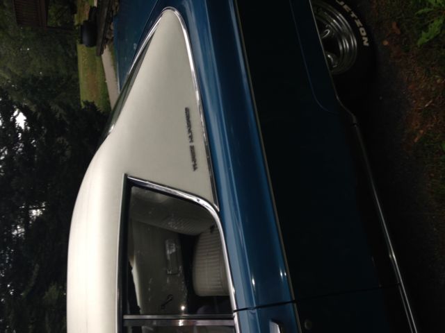 1968 Blue Chrysler 300 Series Fastback