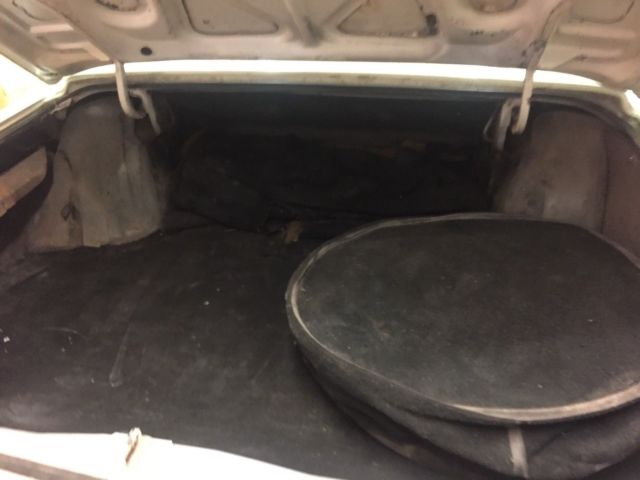 1968 White Chrysler Imperial Convertible