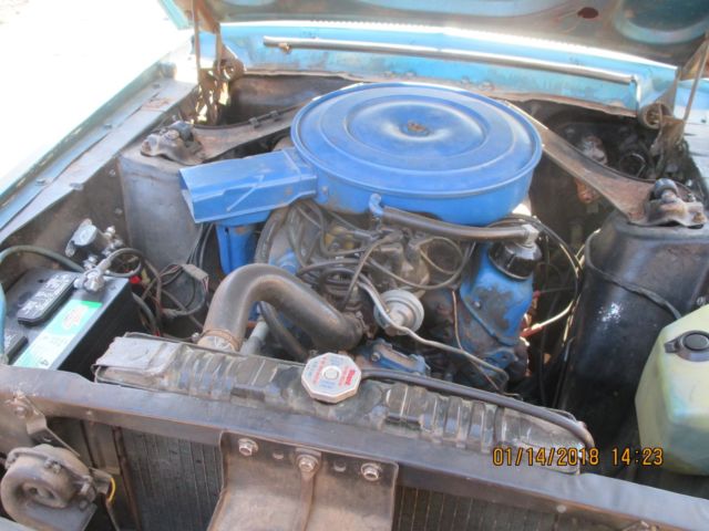 1968 AQUA GREEN Ford Mustang Convertible