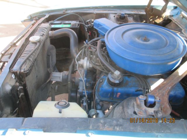 1968 AQUA GREEN Ford Mustang Convertible