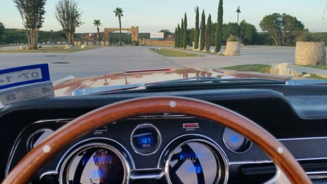 1968 Red Ford Mustang Convertible